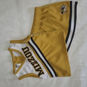 Mizzou Cheerleader outfit